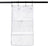 6 Pocket Bathroom Tub Shower Bath Hanging Mesh Organizer Caddy Storage Bag+ Hook